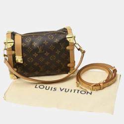 Pre Owned Louis Vuitton Side Trunk Mm Handbag Monogram