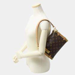 Pre Owned Louis Vuitton Side Trunk Mm Handbag Monogram