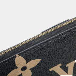 Pre Owned Louis Vuitton Two-Tone Monogram Empreinte Multi Pochette Accessoires Shoulder Bag Black