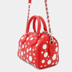 Pre Owned Louis Vuitton Monogram Empreinte Handbag Speedy Bandouliere 20