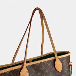 Pre Owned Louis Vuitton Sun Yitian Neverfull Mm Monogram Canvas Shoulder Bag Brown Pink And Gold
