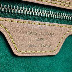 Pre Owned Louis Vuitton Sun Yitian Neverfull Mm Monogram Canvas Shoulder Bag Brown Pink And Gold