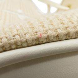 Pre Owned Louis Vuitton Monogram Cotton By The Pool Neo Noe Mm Shoulder Bag Beige White