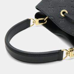 Pre Owned Louis Vuitton Monogram Empreinte Neonoe Shoulder Bag Noir Black
