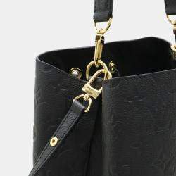 Pre Owned Louis Vuitton Monogram Empreinte Neonoe Shoulder Bag Noir Black
