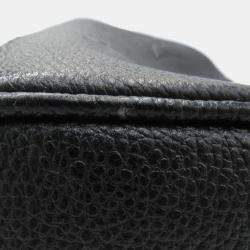 Pre Owned Louis Vuitton Black Monogram Empreinte Speedy Bandouliere 20 Handbag 