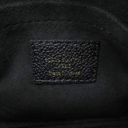 Pre Owned Louis Vuitton Black Monogram Empreinte Speedy Bandouliere 20 Handbag 