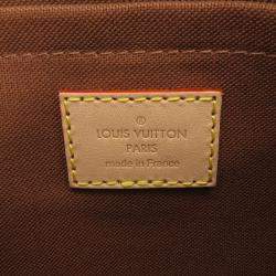 Pre Owned Louis Vuitton Brown Monogram Multi Pochette Accessoires Pouch Shoulder Bag