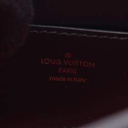 Pre Owned Louis Vuitton LV Pont9 Black Leather Shoulder Bag 