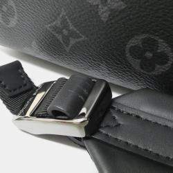 Pre Owned Louis Vuitton Black Monogram Eclipse Backpack