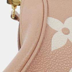 Pre Owned Louis Vuitton Bicolor Monogram Empreinte Bagatelle Shoulder Bag