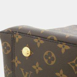 Pre Owned Louis Vuitton Monogram Flower Tote Handbag