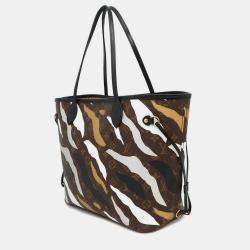 Pre Owned Louis Vuitton Multicolor Monogram Neverfull MM Tote Bag