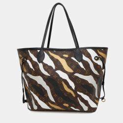 Pre Owned Louis Vuitton Multicolor Monogram Neverfull MM Tote Bag