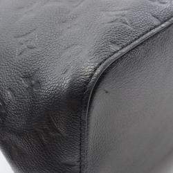 Pre Owned Louis Vuitton Neonoe Monogram Empreinte Noir Handbag In Leather Black