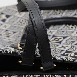 Pre Owned Louis Vuitton Monogram Jacquard On The Go Gm Tote Bag