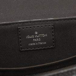 Pre Owned Louis Vuitton Black Monogram Pastel Trunk Messenger Pm Bag
