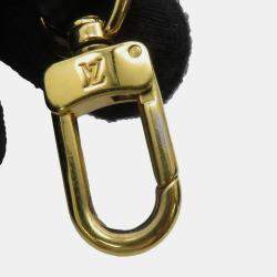 Pre Owned Louis Vuitton Monogram Nano Baguette Shoulder Bag Black