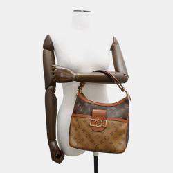 Pre Owned Louis Vuitton Monogram Reverse Hobo Dauphine Shoulder Bag