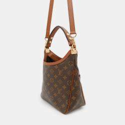 Pre Owned Louis Vuitton Monogram Reverse Hobo Dauphine Shoulder Bag