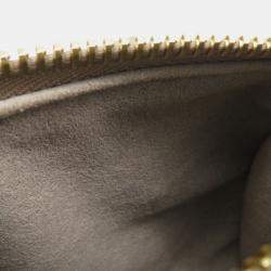 Pre Owned Louis Vuitton Beige Monogram Empreinte Nano Speedy Handbag