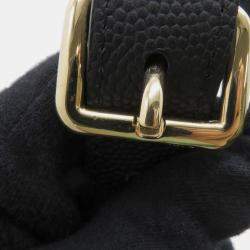 Pre Owned Louis Vuitton Monogram Empreinte Studio Shoulder Bag In Black Cowhide Leather