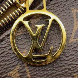 Pre Owned Louis Vuitton Brown Monogram Loop Shoulder Bag