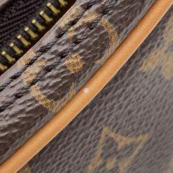 Pre Owned Louis Vuitton Brown Monogram Loop Shoulder Bag