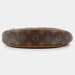 Pre Owned Louis Vuitton Brown Monogram Loop Shoulder Bag