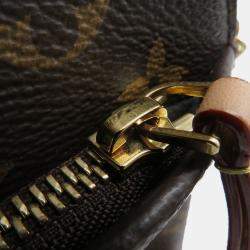 Pre Owned Louis Vuitton Brown Monogram Moon Backpack