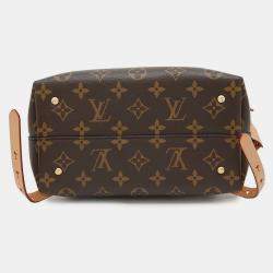 Pre Owned Louis Vuitton Brown Monogram Moon Backpack