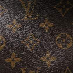 Pre Owned Louis Vuitton Brown Monogram Moon Backpack