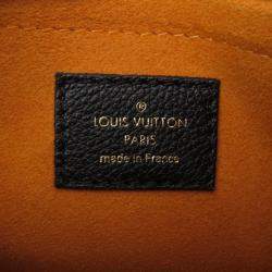Pre Owned Louis Vuitton Monogram Empreinte Neo Alma Bb Handbag Black