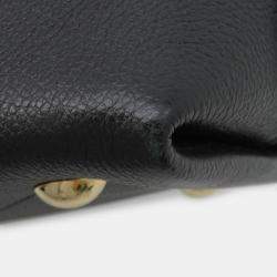 Pre Owned Louis Vuitton Monogram Empreinte Neo Alma Bb Handbag Black