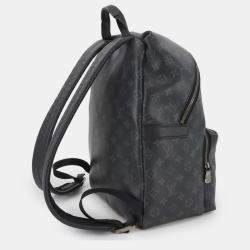 Pre Owned Louis Vuitton Monogram Eclipse Backpack Black Discovery Backpack Pm