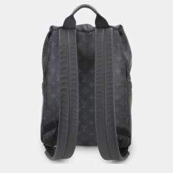 Pre Owned Louis Vuitton Monogram Eclipse Backpack Black Discovery Backpack Pm