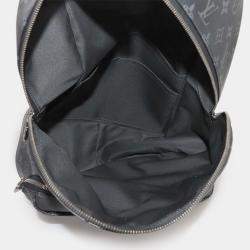 Pre Owned Louis Vuitton Monogram Eclipse Backpack Black Discovery Backpack Pm