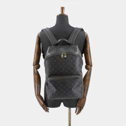 Pre Owned Louis Vuitton Monogram Eclipse Backpack Black Discovery Backpack Pm