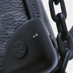 Pre Owned Louis Vuitton Monogram Eclipse Mini Soft Trunk Shoulder Bag Black