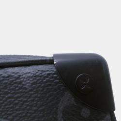 Pre Owned Louis Vuitton Monogram Eclipse Mini Soft Trunk Shoulder Bag Black