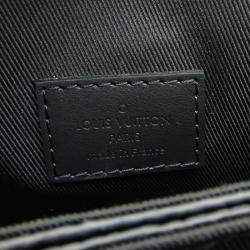 Pre Owned Louis Vuitton S-Lock Vertical Wearable Wallet Shoulder Bag M81524 In Taurillon Noir (Black)