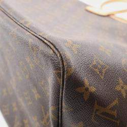 Pre Owned Louis Vuitton Neverfull Gm Tote Bag Coated Canvas And Leather Monogram Brown