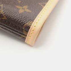 Pre Owned Louis Vuitton Neverfull Gm Tote Bag Coated Canvas And Leather Monogram Brown