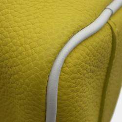 Pre Owned Louis Vuitton Handbag Keepall Xs Taurillon Leather White