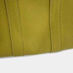 Pre Owned Louis Vuitton Handbag Keepall Xs Taurillon Leather White