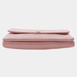 Pre Owned Louis Vuitton Pink Monogram Empreinte Twice