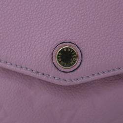 Pre Owned Louis Vuitton Pink Monogram Empreinte Twice