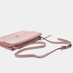 Pre Owned Louis Vuitton Pink Monogram Empreinte Twice