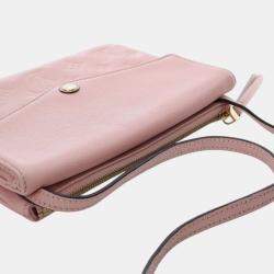 Pre Owned Louis Vuitton Pink Monogram Empreinte Twice