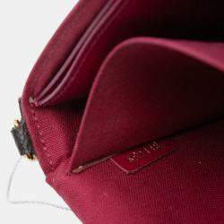 Pre Owned Louis Vuitton Brown Monogram Pochette Felicie